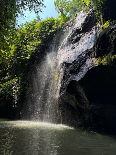 Verborgen waterval in Ubud